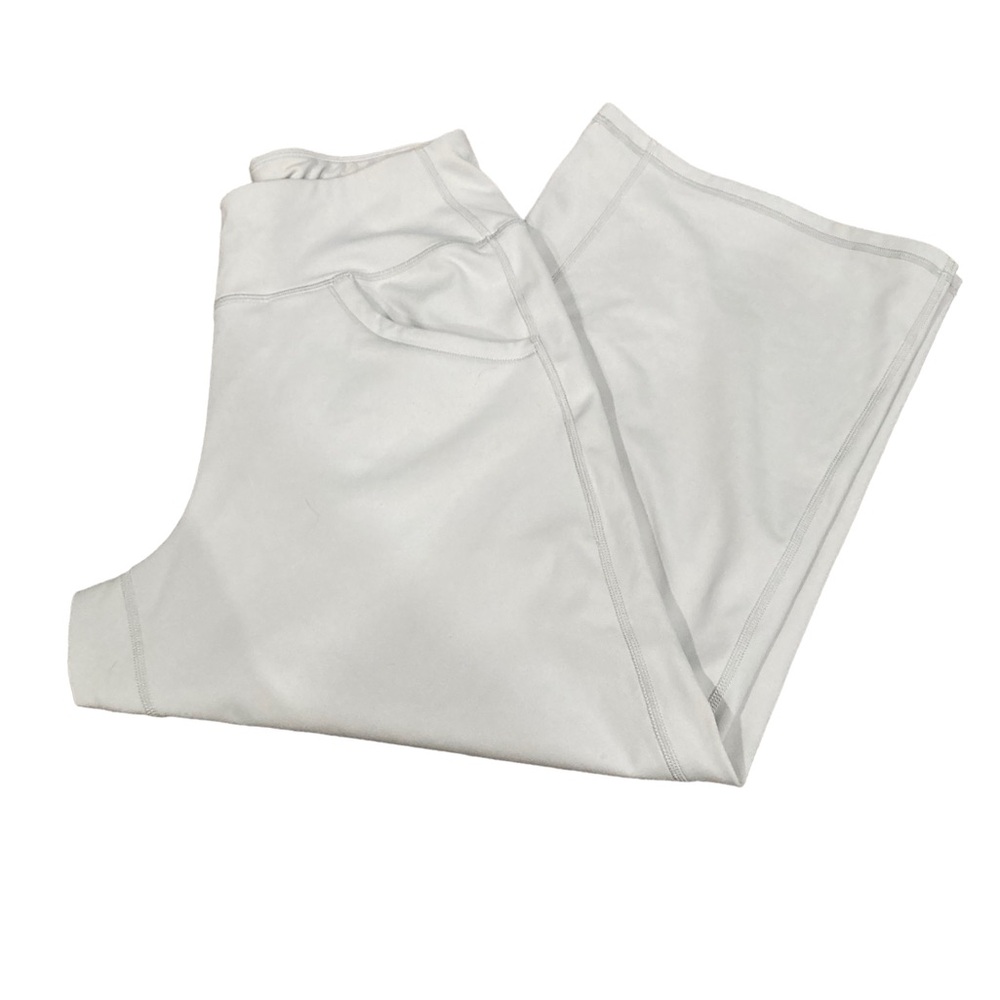 Promover wide leg cropped high waist capri pants with pockets. Size small. - Picture 4 of 6